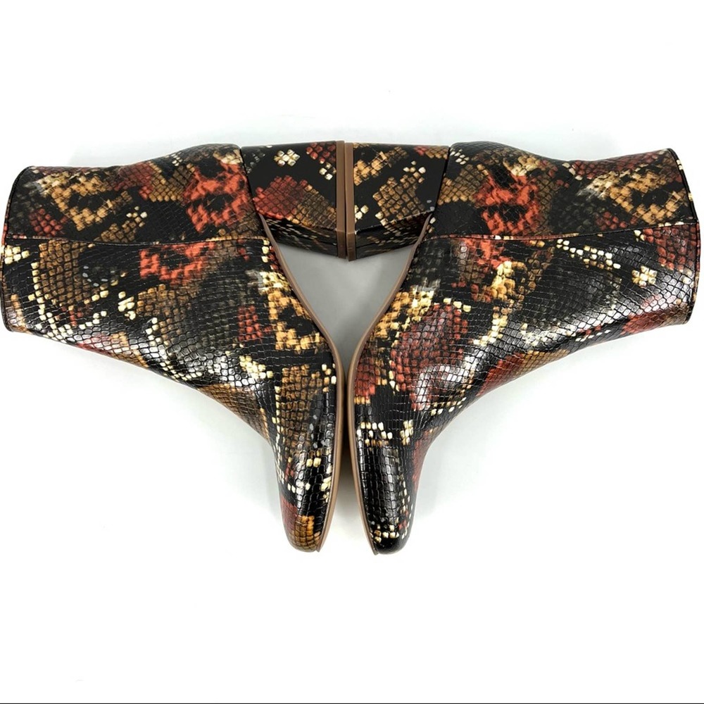 Steve Madden “Darma” Snake Print Block Heel Boots… - image 6